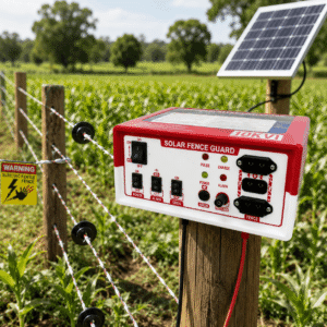 15KV Solar Zatka Machine Kit for Up to 150 Bigha Area with complete Fence Accessories