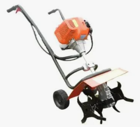 GT Shakti Mini Power Tiller | 63cc 2-Stroke Heavy Duty Petrol Engine | Lightweight Garden & Farm Cultivator