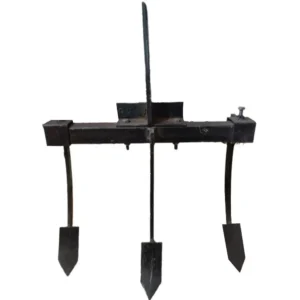 Fixed Mild Steel Cultivator Attachment for 5–10 HP Power Tiller