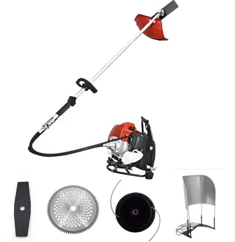 Neptune BC-360BPK 35cc 4-Stroke Backpack Brush Cutter with Accessories | Petrol Grass & Weed Cutter