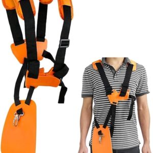 Brush Cutter Double Shoulder Belt | Adjustable Universal Harness Strap