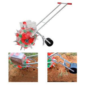 Double Barrel Manual Seeder and Fertilizer for Agriculture | Precision Seed & Fertilizer Tool