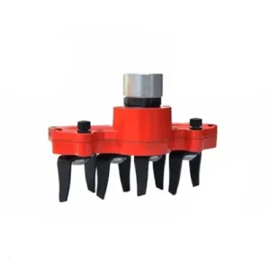 Heavy Duty 8.5 Inch V-Type Tiller Attachment for Brush Cutter – 26/28mm Shaft