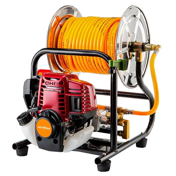 Neptune PW-768 WH 4 Stroke Power Sprayer with 50 Meter Hose Reel & Spray Gun