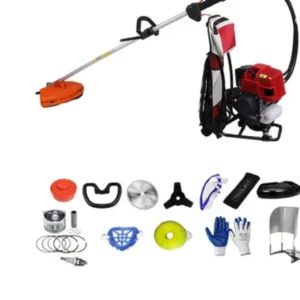 GT-Shakti GT-BG431 139F 4-Stroke Backpack Brush Cutter with Accessories