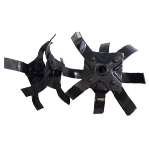Heavy Duty Left & Right Tiller Rotor Blades for Brush Cutter Cultivator